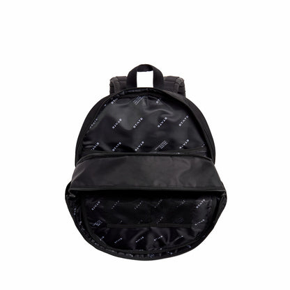 State Bags Evans Double Pocket Large Backpack Nylon Black