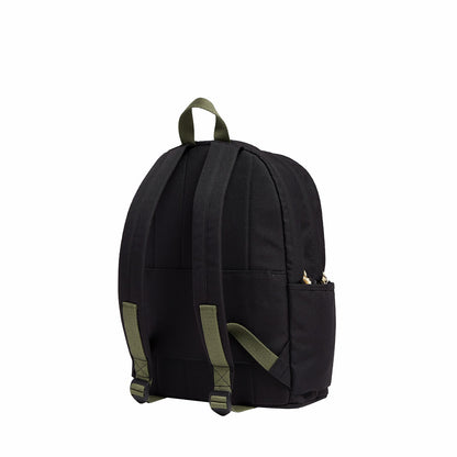 State Bags Kane Double Pocket Large Polyester Canvas Black