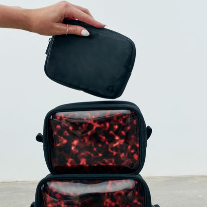 State Bags Travel Pouch Set Tortoise