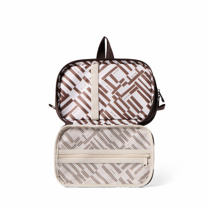 State Bags Hart Dopp Kit Nylon Brown