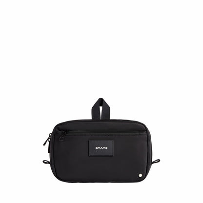 State Bags Hart Dopp Kit Nylon Black