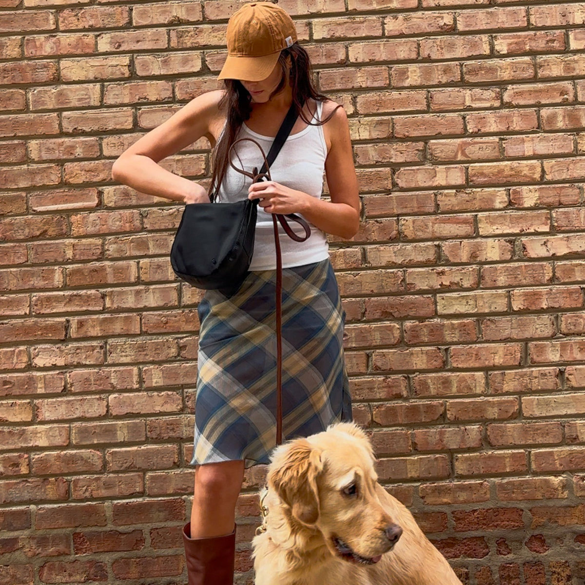 State Bags Luna Mini Crossbody Recycled Nylon Black