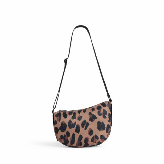 State Bags Luna Mini Crossbody Recycled Nylon Leopard