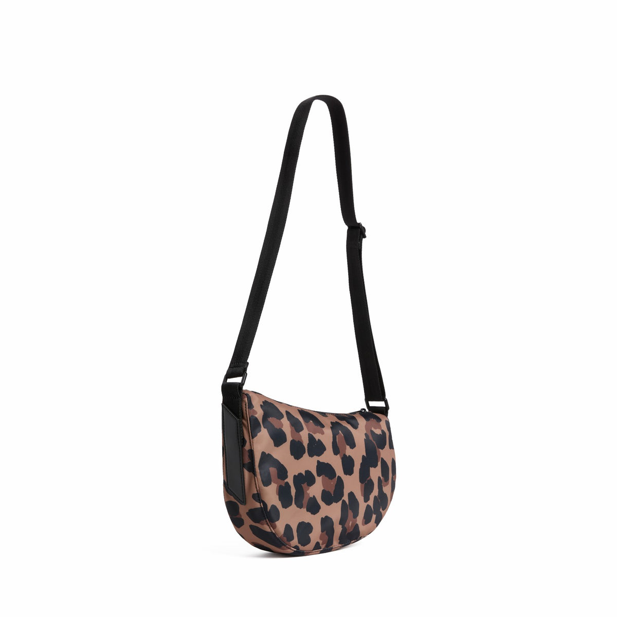 State Bags Luna Mini Crossbody Recycled Nylon Leopard