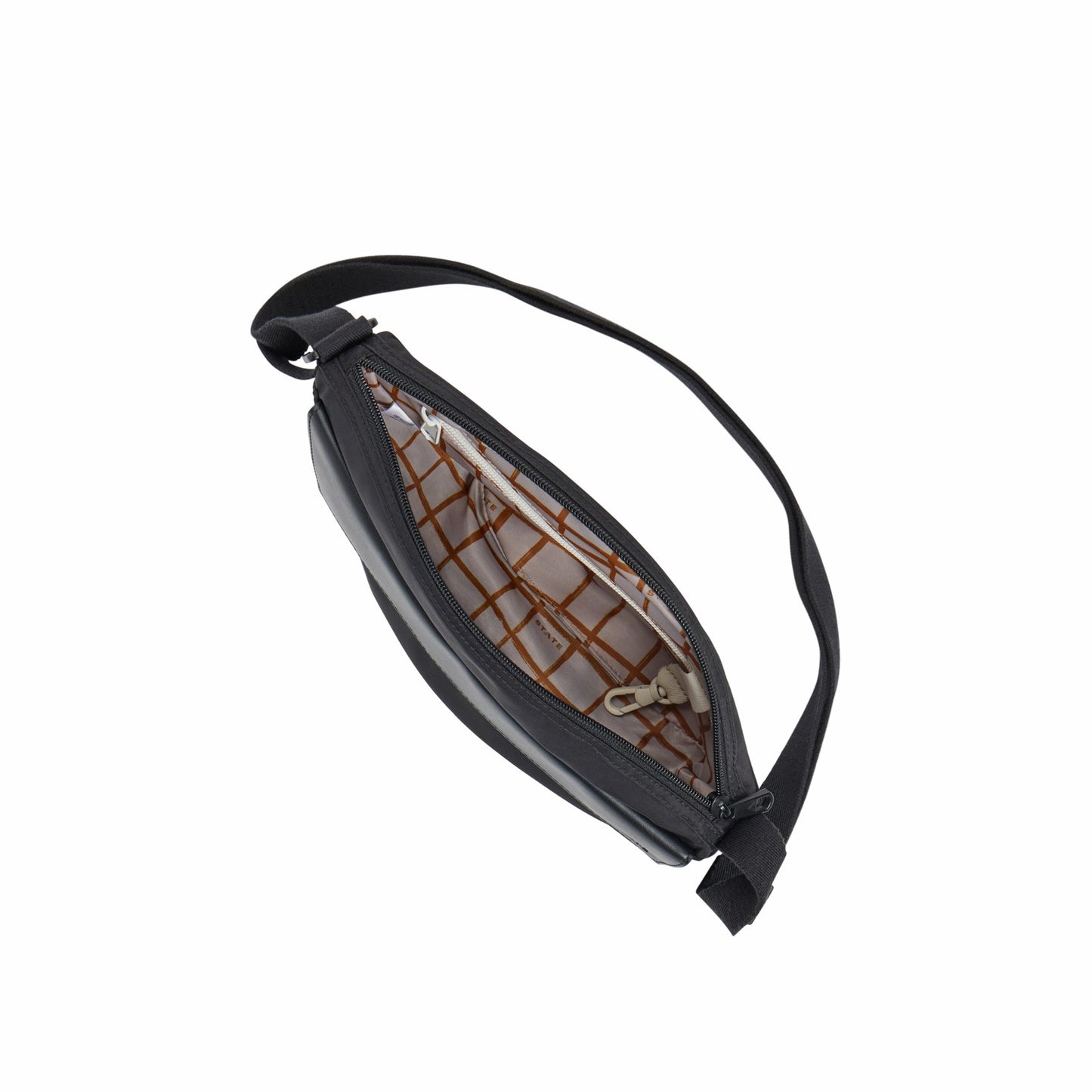 State Bags Willow Crossbody Recycled Nylon Black