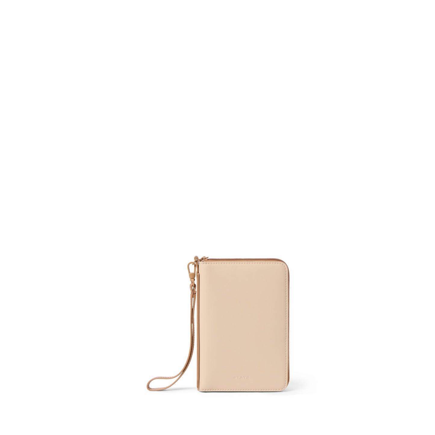 State Bags Passport Holder Vegan Leather Sand