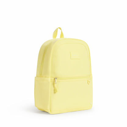 State Bags Kane Kids Travel Backpack Recycled Polyester Canvas Solids Butter Yellow