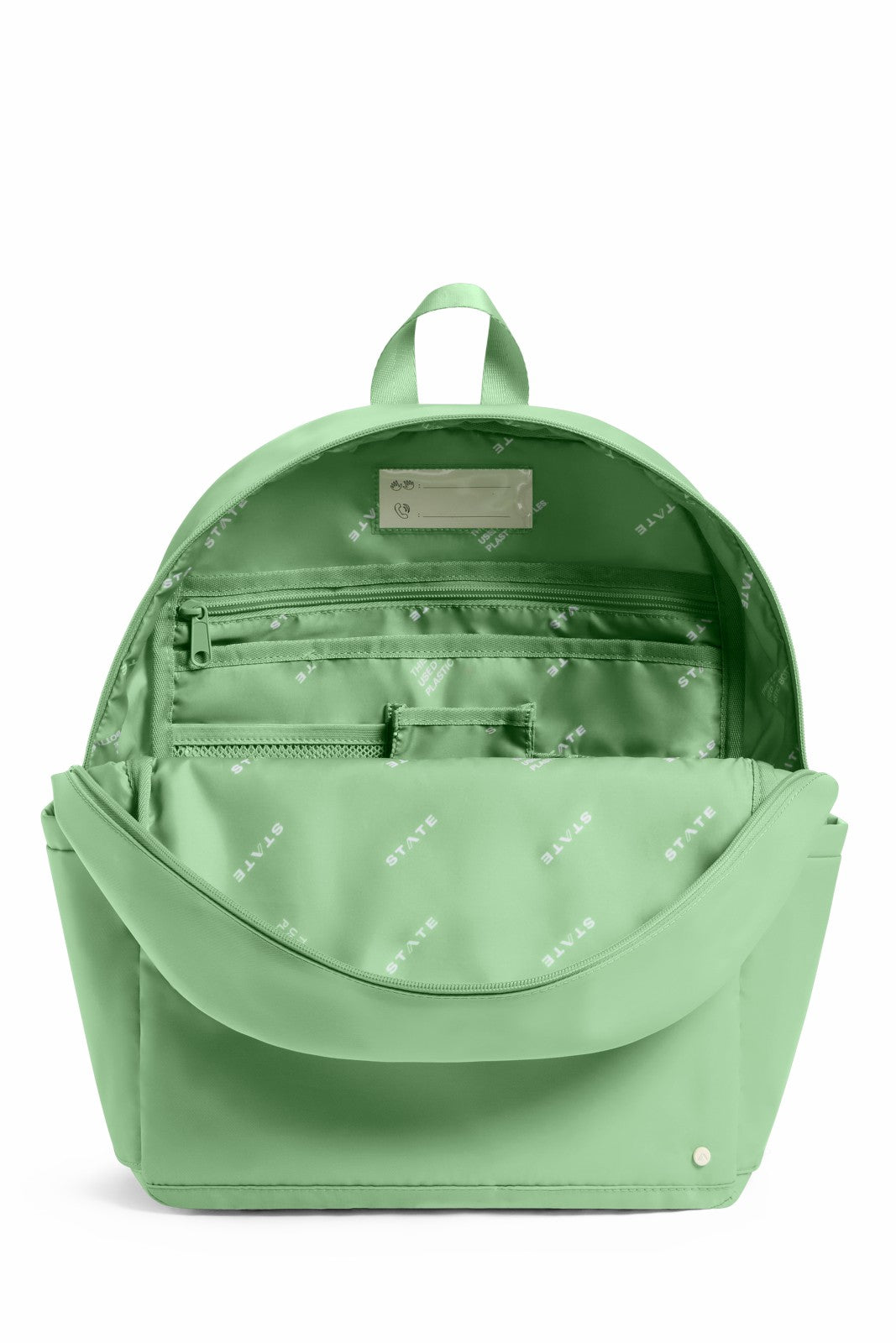 State Bags Kane Kids Backpack Nylon Green