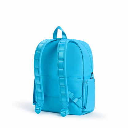 State Bags Kane Kids Travel Backpack Recycled Polyester Canvas Solids Bright Blue