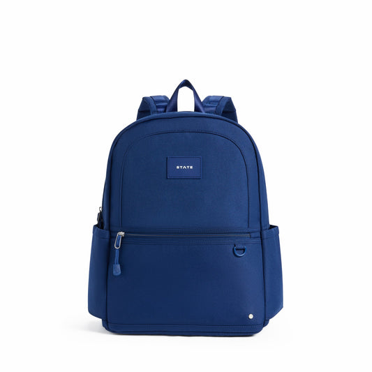 State Bags Kane Kids Double Pocket Recycled Polyester Canvas Navy