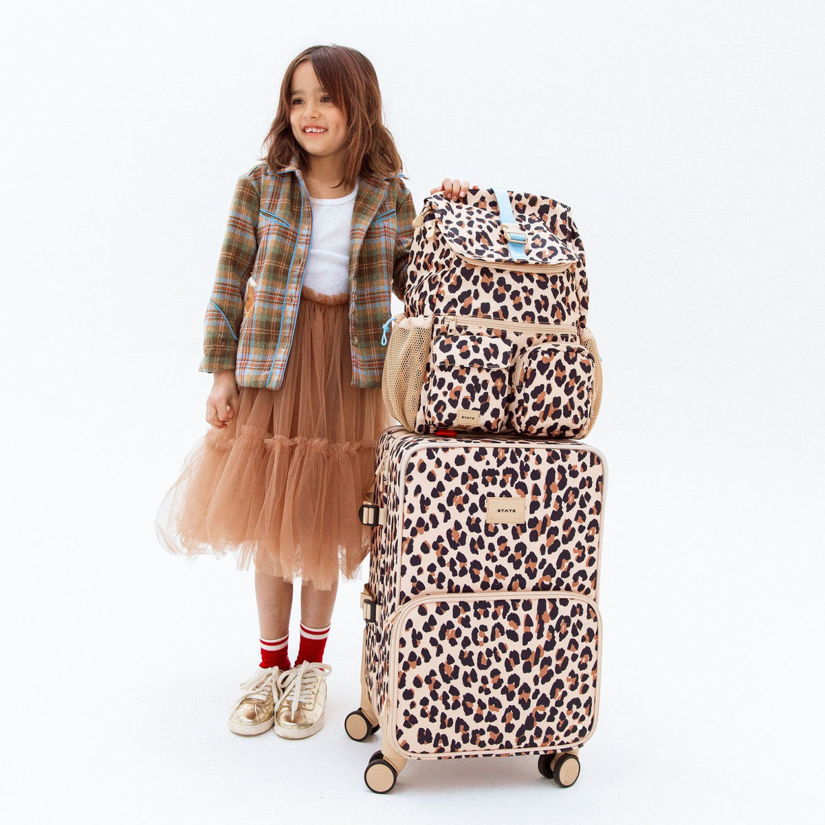State Bags Charlie Rucksack Nylon Leopard