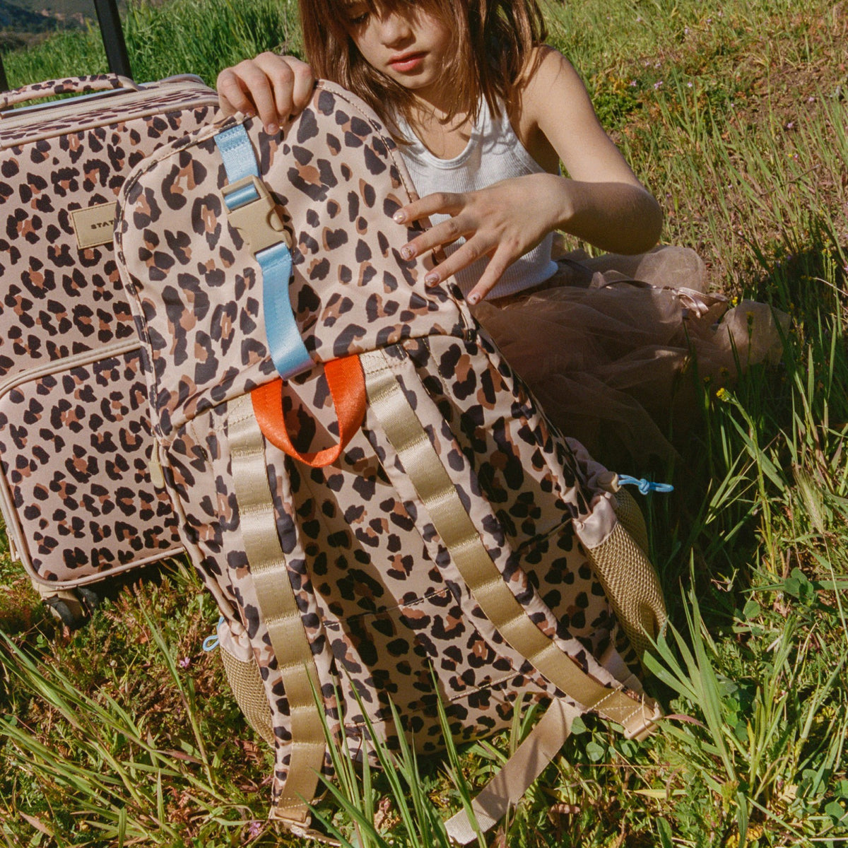 State Bags Charlie Rucksack Nylon Leopard