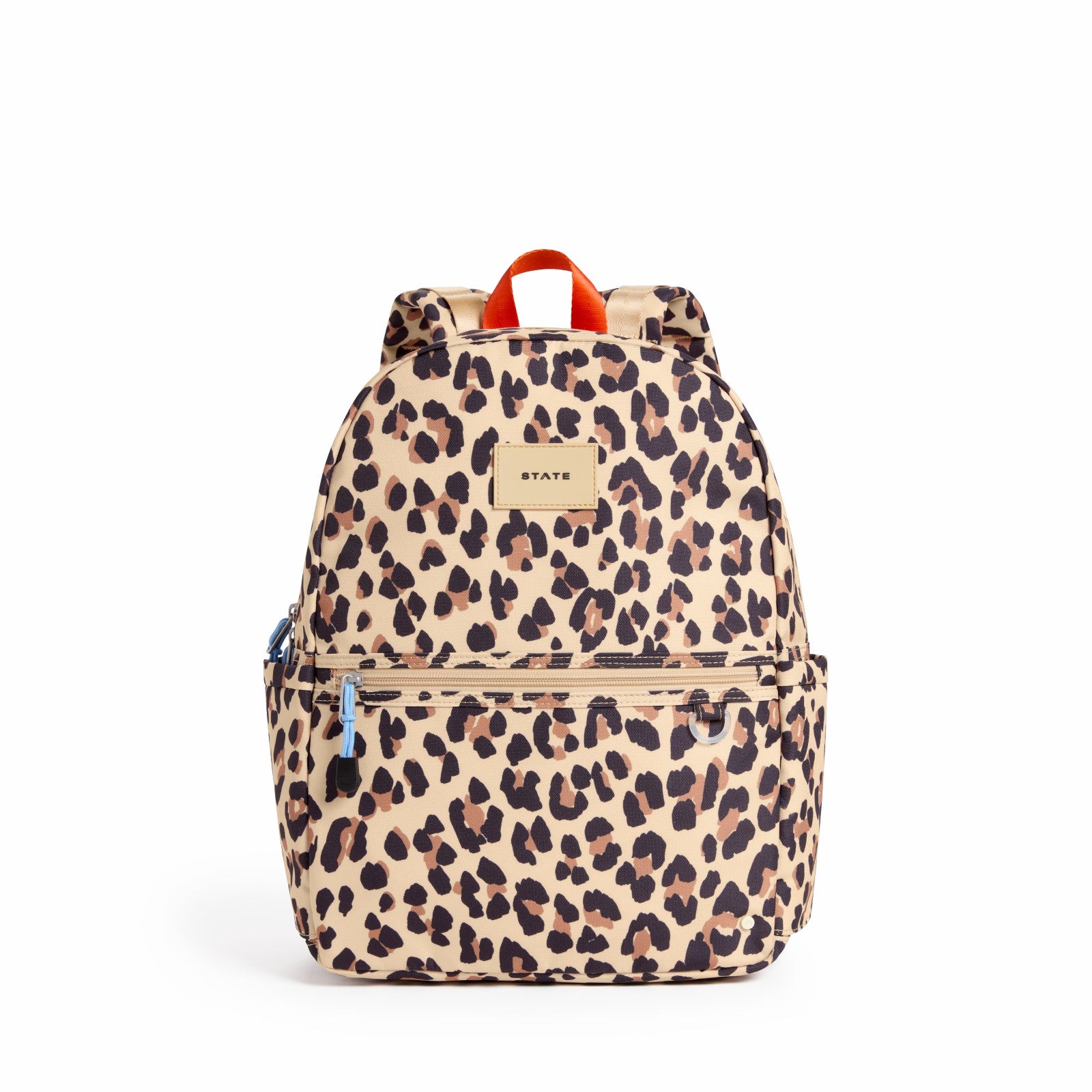 State Bags Kane Kids Travel Backpack Printed Canvas Leopard