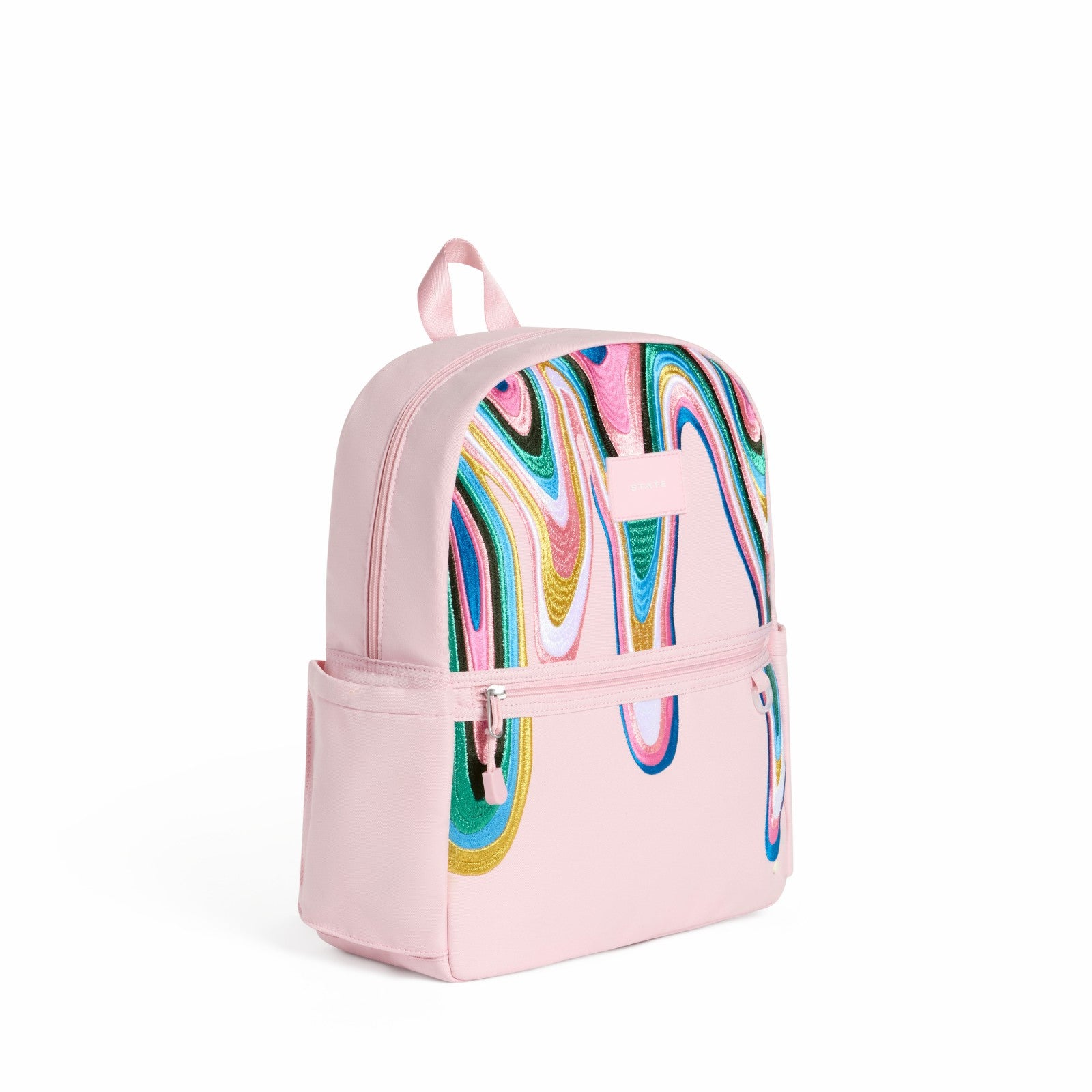 State Bags Kane Kids Backpack Polyester Canvas Paint Wave