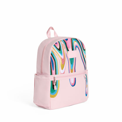 State Bags Kane Kids Backpack Polyester Canvas Paint Wave