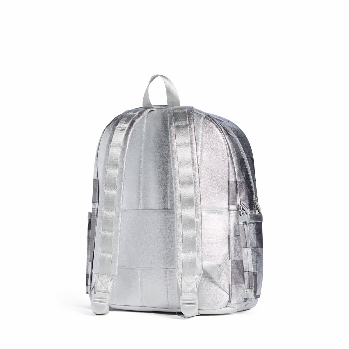 State Bags Kane Double Pocket Backpack Metallic Discoballs