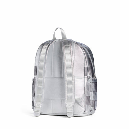 State Bags Kane Double Pocket Backpack Metallic Discoballs