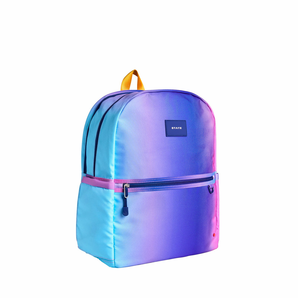 State Bags Kane Kids Large Backpack Recycled Poly Canvas Blue/Pink Gradient