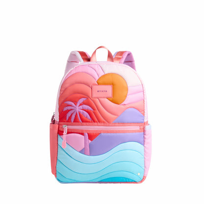 State Bags Kane Kids Backpack Nylon Puffer Sunset