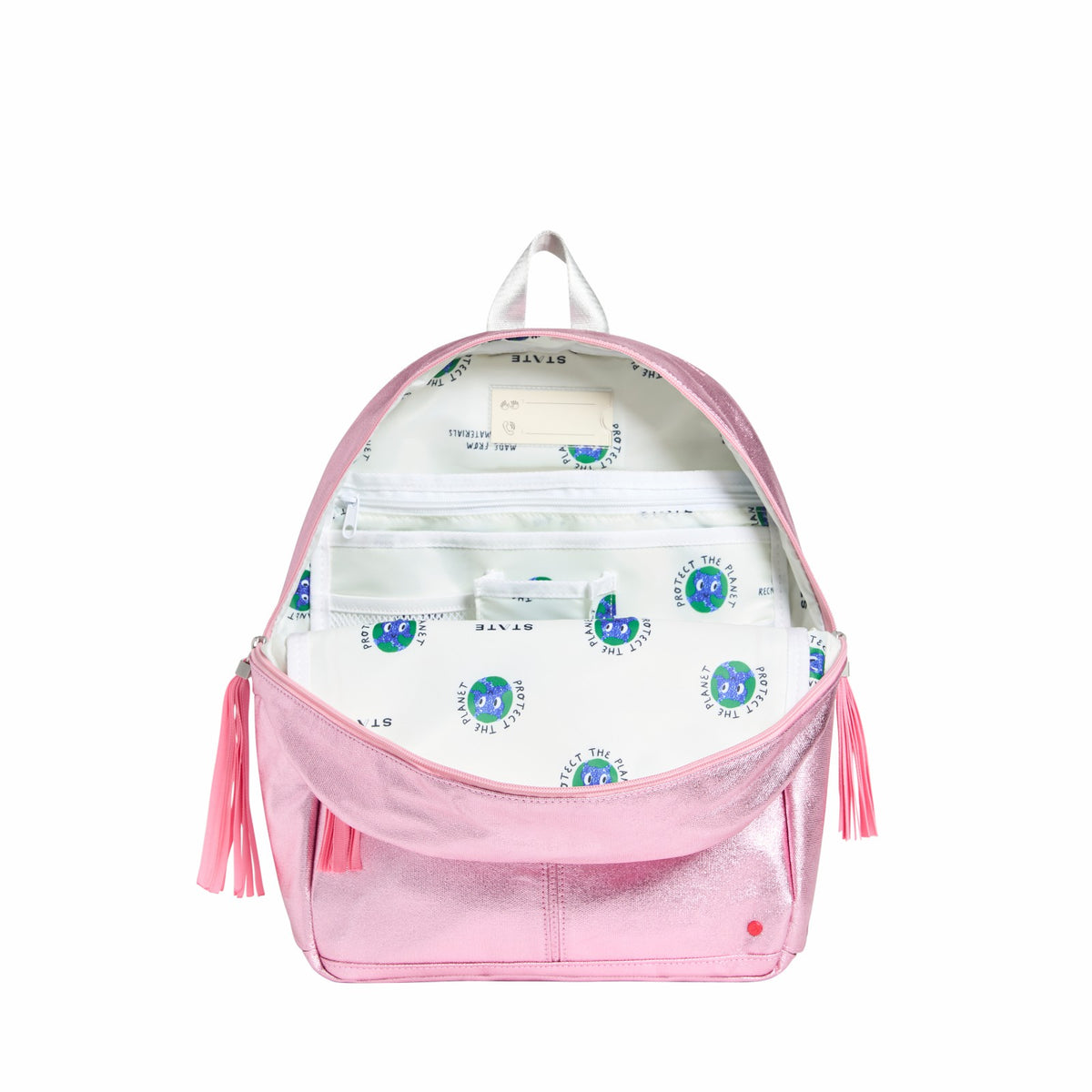 State Bags Kane Kids Backpack Nylon Puffer Sunset