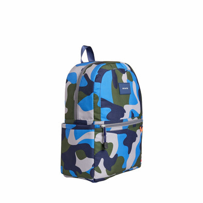 State Bags Kane Kids Travel Backpack Printed Canvas Camo