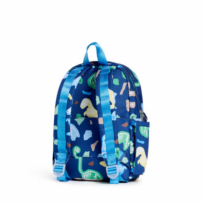 State Bags Kane Kids Mini Backpack Recycled Polycanvas Dino Fossils