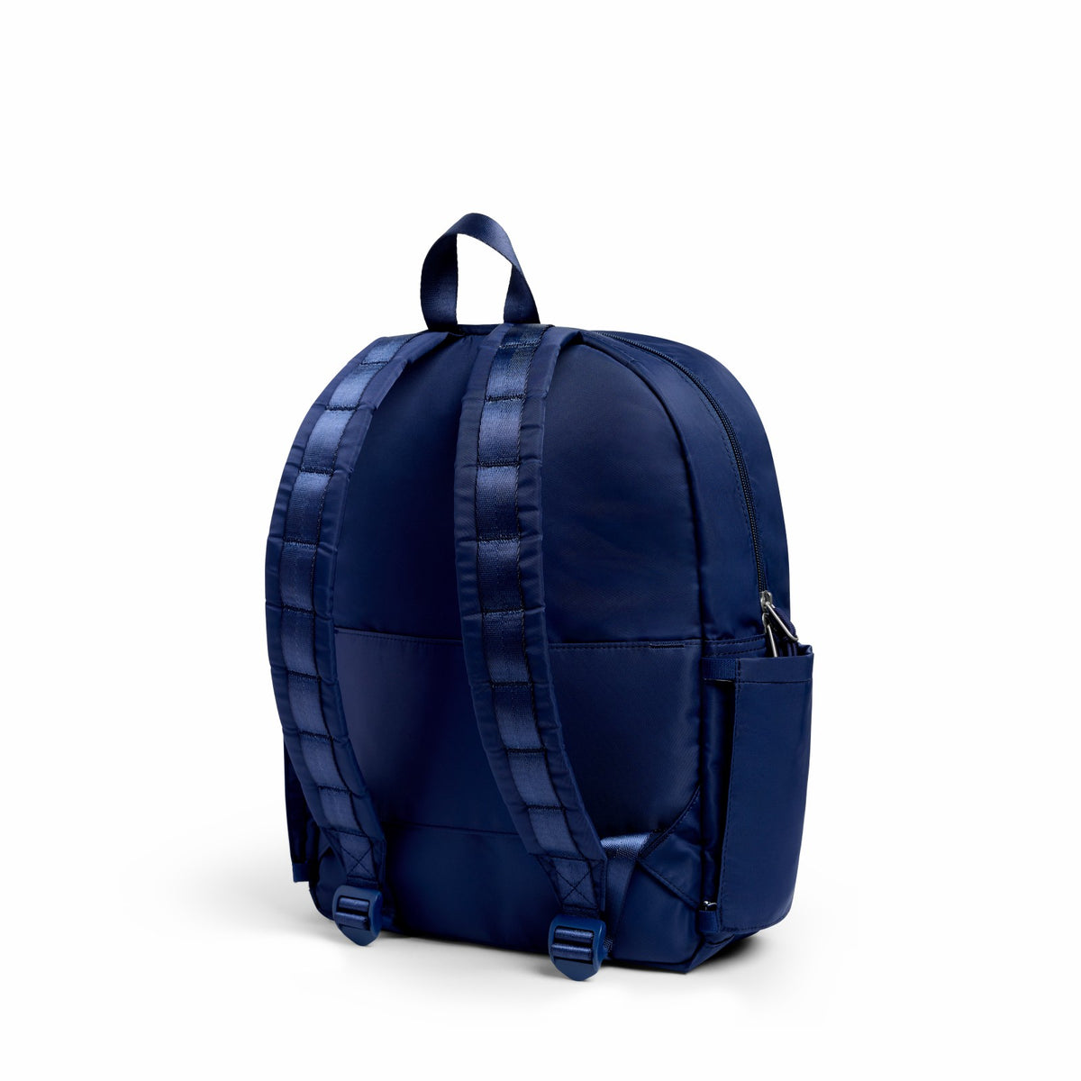 State Bags Kane Kids Backpack Nylon Puffer Blue Chevron