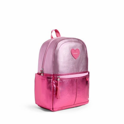 State Bags Kane Kids Backpack Metallic Pink/Hot Pink Colorblock