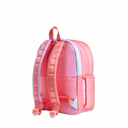 State Bags Kane Kids Double Pocket Nylon Puffer Sunset