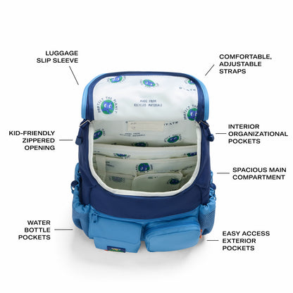 State Bags Charlie Rucksack Recycled Polyester Canvas