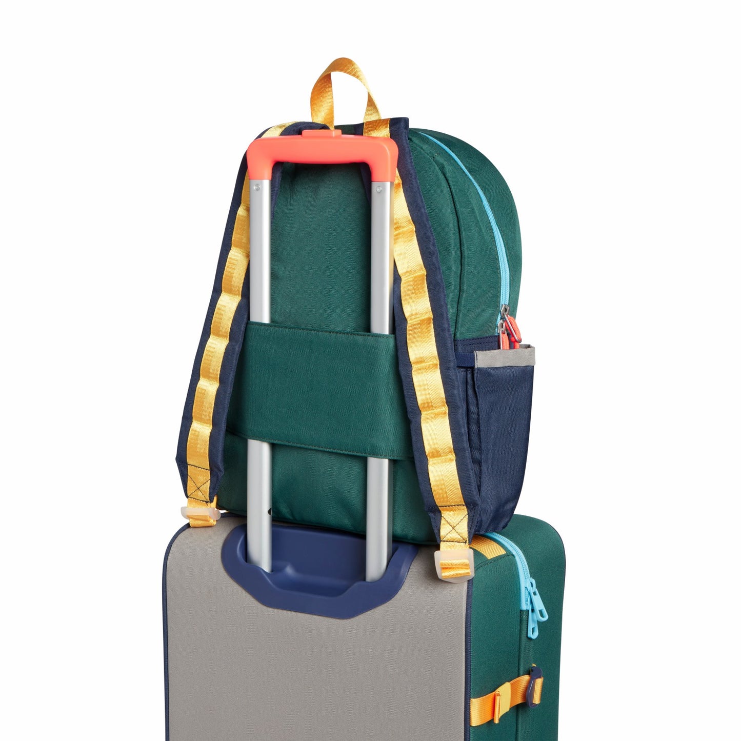 State Bags Kane Kids Backpack Polyester Canvas Green/Navy