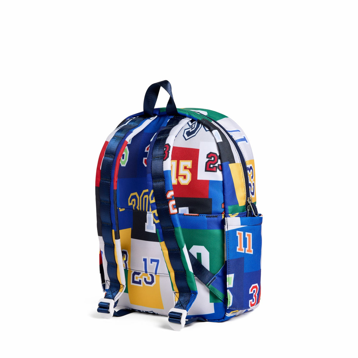 State Bags Kane Kids Travel Backpack Polyester Canvas Varsity Numbers