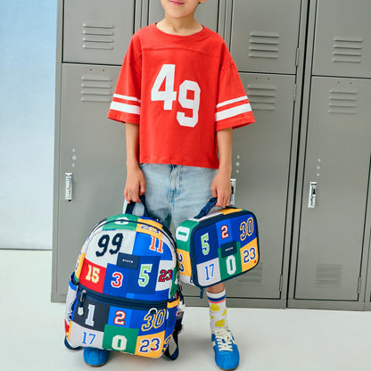 State Bags Kane Kids Travel Backpack Polyester Canvas Varsity Numbers