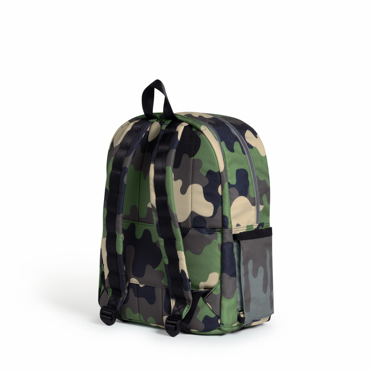 State Bags Kane Kids Double Pocket Backpack Printed Canvas Camo Drip