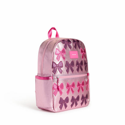 State Bags Kane Kids Backpack Metallic Patchwork Bows