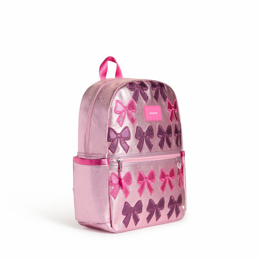 State Bags Kane Kids Backpack Metallic Patchwork Bows